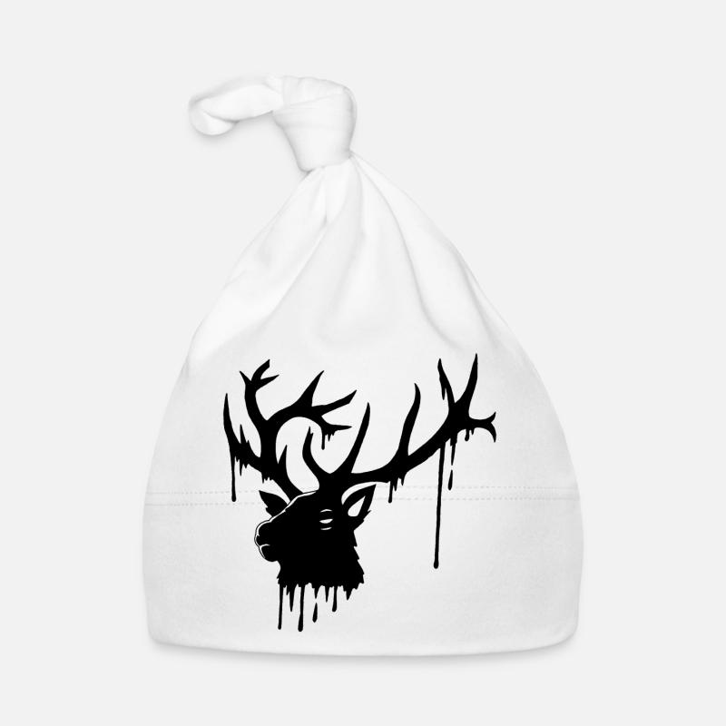 Cerf obscur Bonnet bio Bébé