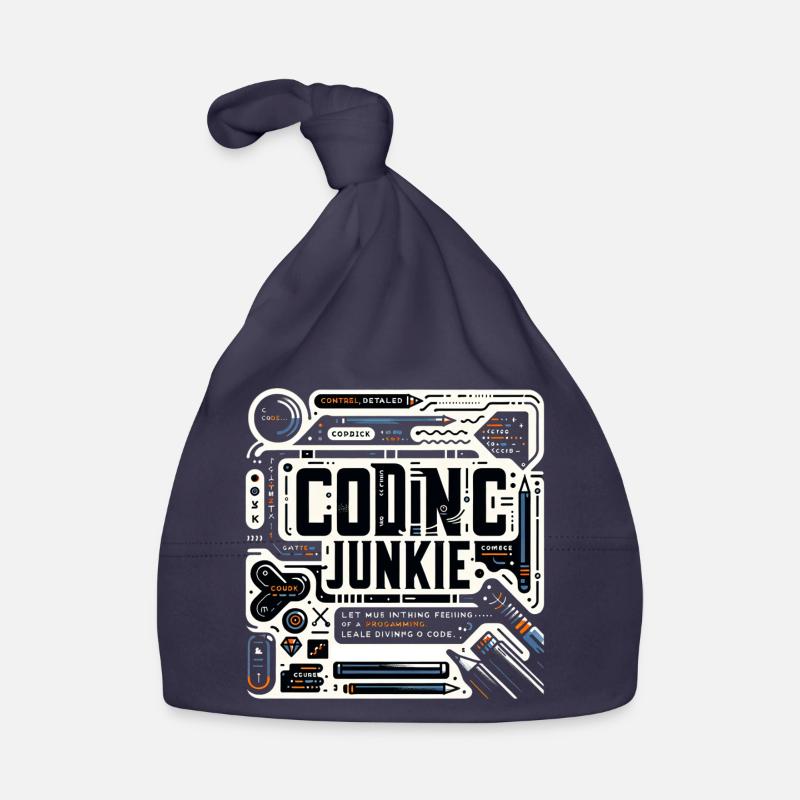 Coding Junkie 11 Baby Bio-Mütze
