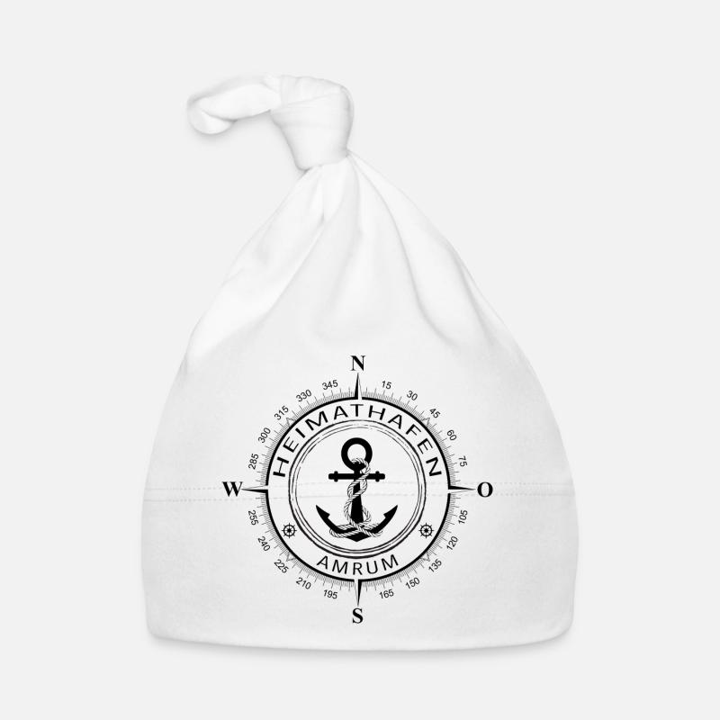 Heimathafen Amrum Baby Bio-Mütze