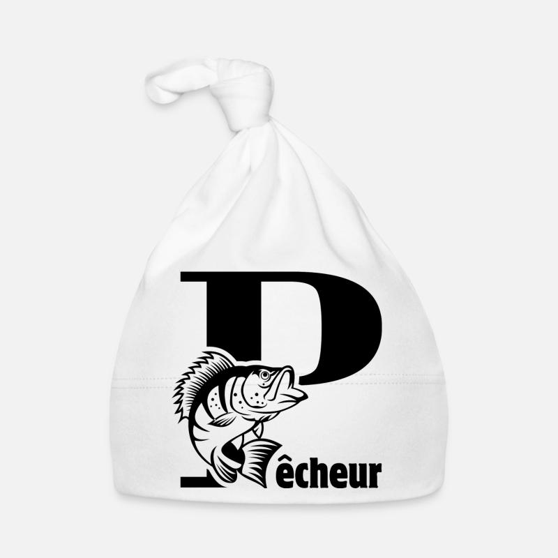 pêche, pêcheur, je suis pêcheur Bonnet bio Bébé