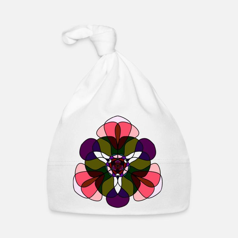 Ornement - Bonnet bio Bébé - blanc