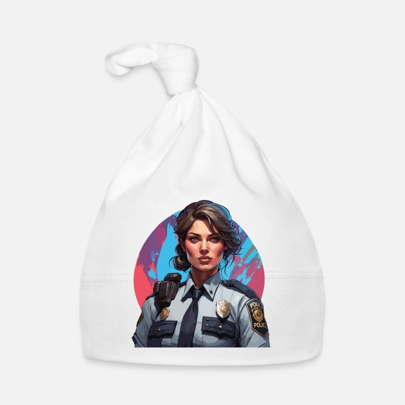 Police / Opérations / Profession / Emploi / Forces d’urgence Bonnet bio Bébé