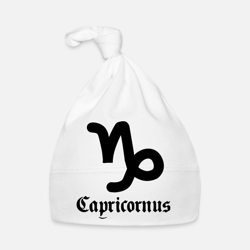 Capricorn Capricornus Organic Baby Cap