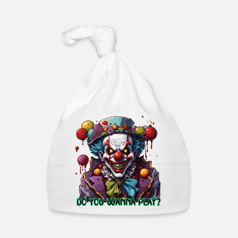 Clown / Cirque / Carnaval / Carnaval / Ludique Bonnet bio Bébé