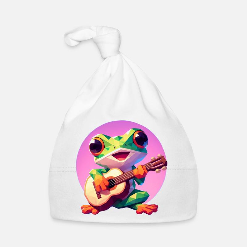 Frosch Baby Bio-Mütze