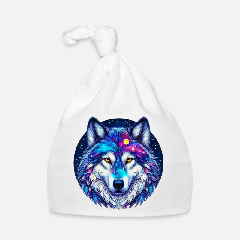 Wolf Baby Bio-Mütze