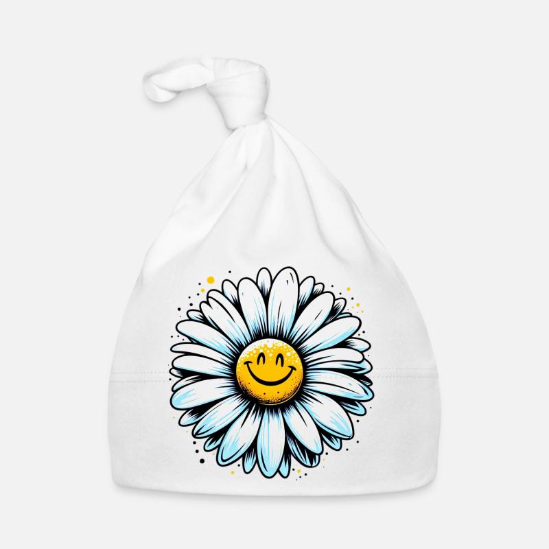 Gänseblümchen Baby Bio-Mütze