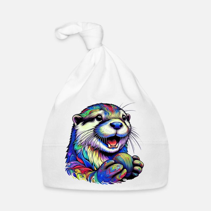 Otter Organic Baby Cap