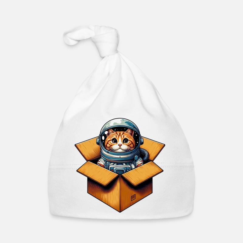 Astronaut Katze Baby Bio-Mütze