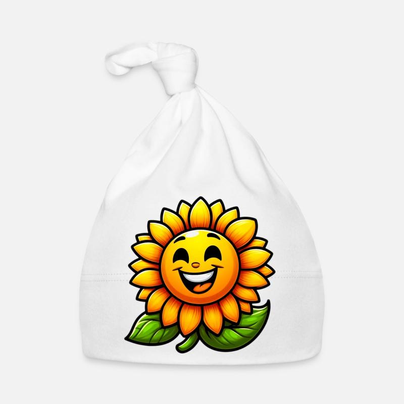 Sunflower Organic Baby Cap