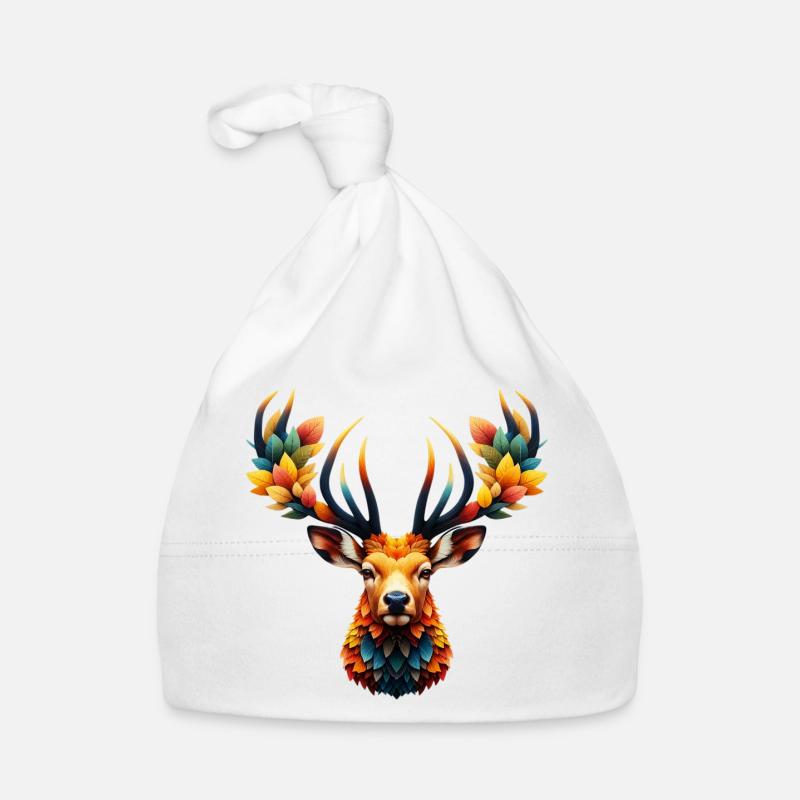 Hirsch Baby Bio-Mütze