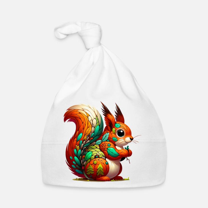 Écureuil Bonnet bio Bébé
