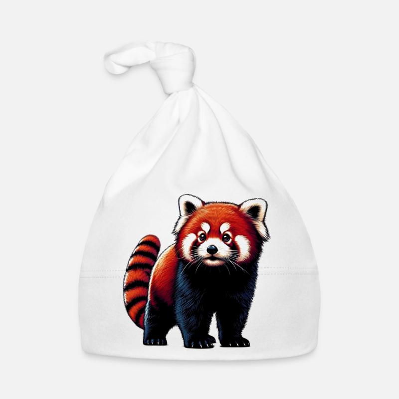 Kleiner Panda Baby Bio-Mütze