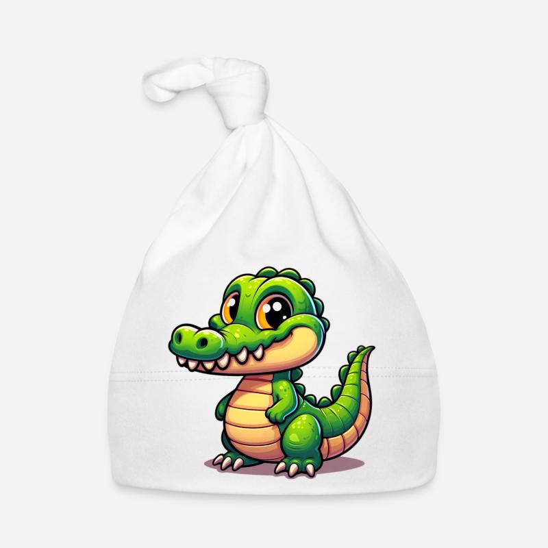 Alligator-Krokodil Baby Bio-Mütze