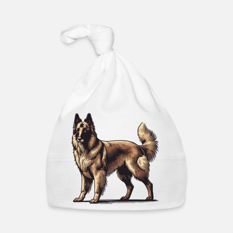 Schäferhund Baby Bio-Mütze