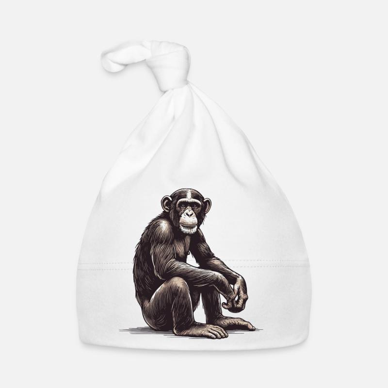 Chimpanzé Bonnet bio Bébé