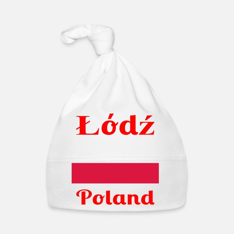 Łódź, Pologne - Imprimés élégants Bonnet bio Bébé