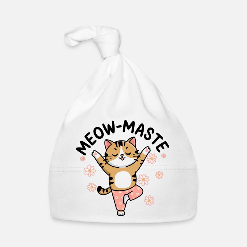 Chat dansant : ambiance joyeuse Bonnet bio Bébé