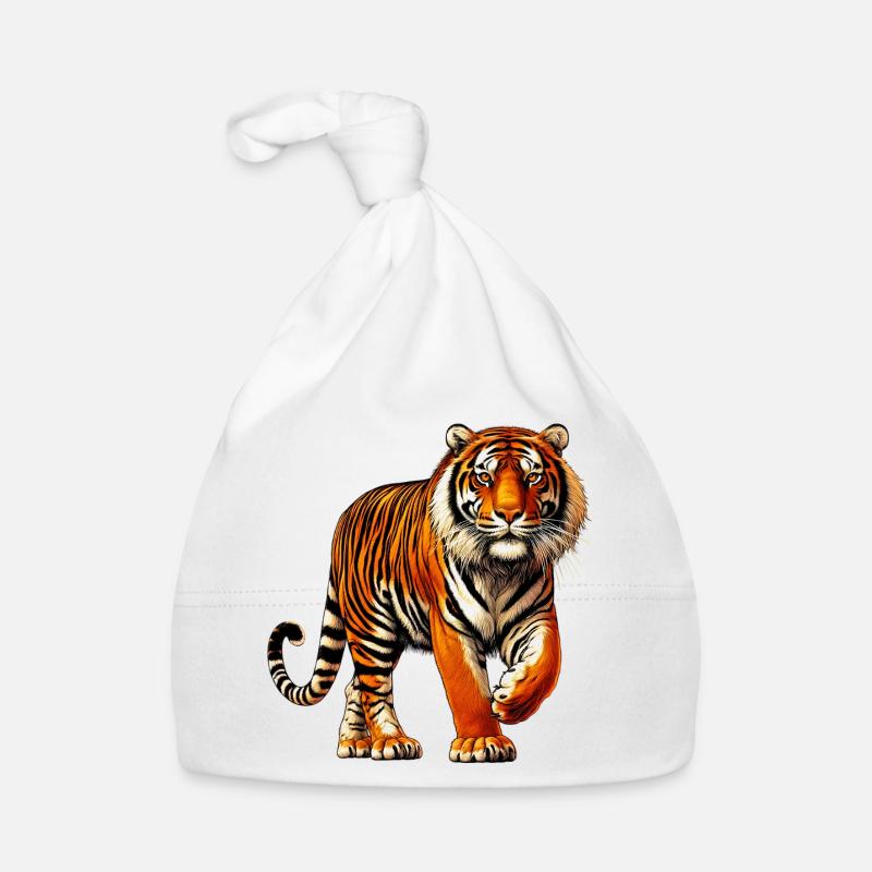 Tiger Baby Bio-Mütze