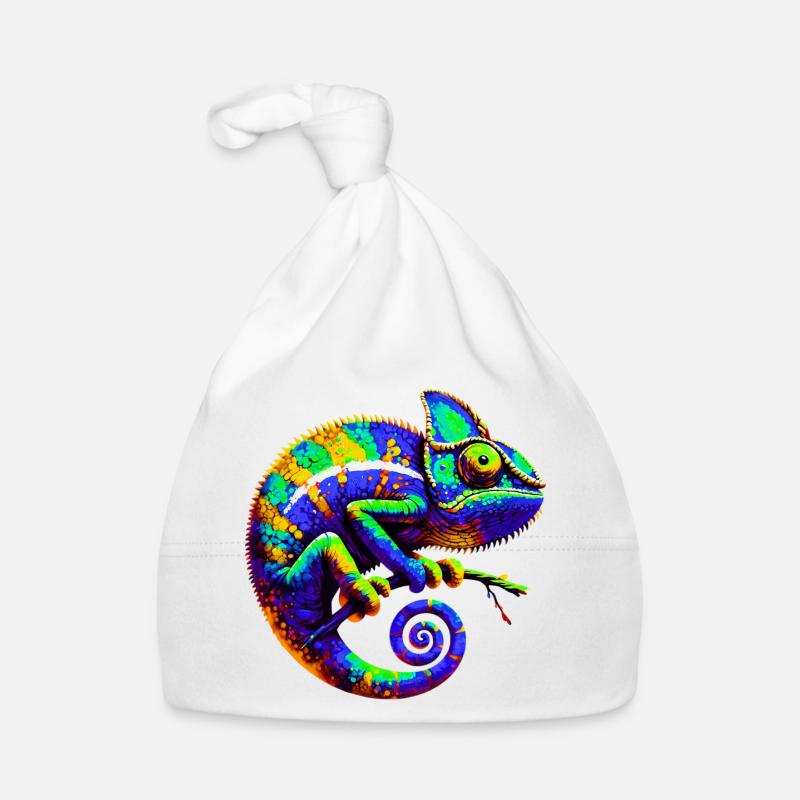 Caméléon Bonnet bio Bébé