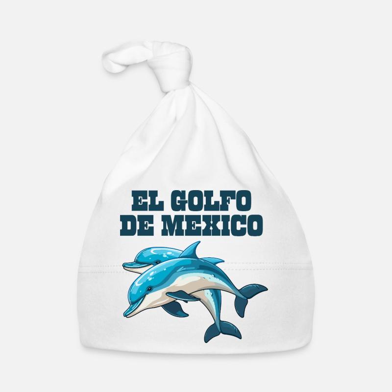 El Golfo De México Dauphin Golfe Du Mexique Bonnet bio Bébé