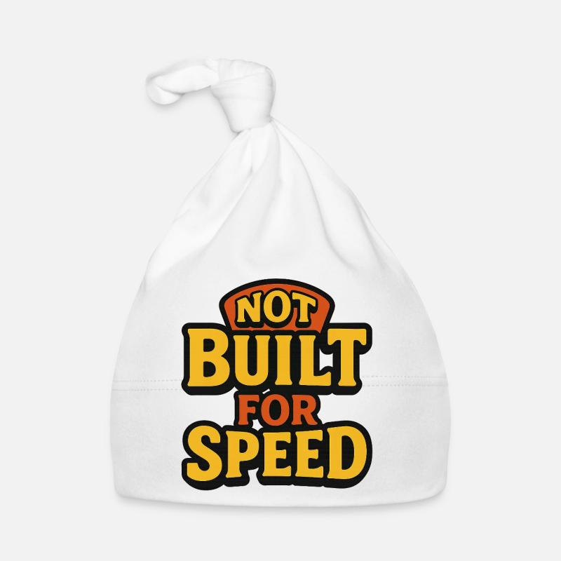 Not Built For Speed Organic Baby Cap