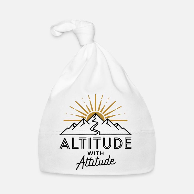 Altitude With Attitude Organic Baby Cap