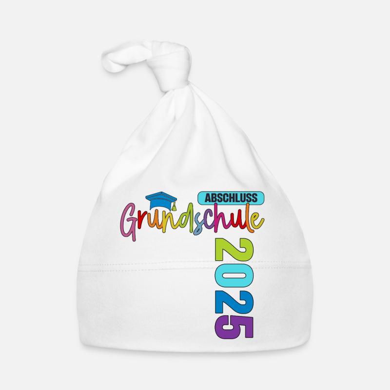 Abschluss Grundschule 2025 Grundschulabschied Baby Bio-Mütze