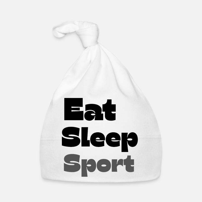 Essen Schlaf Sport Baby Bio-Mütze