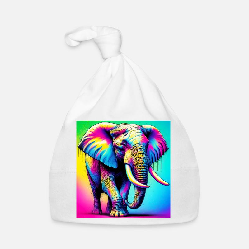 éléphant Bonnet bio Bébé