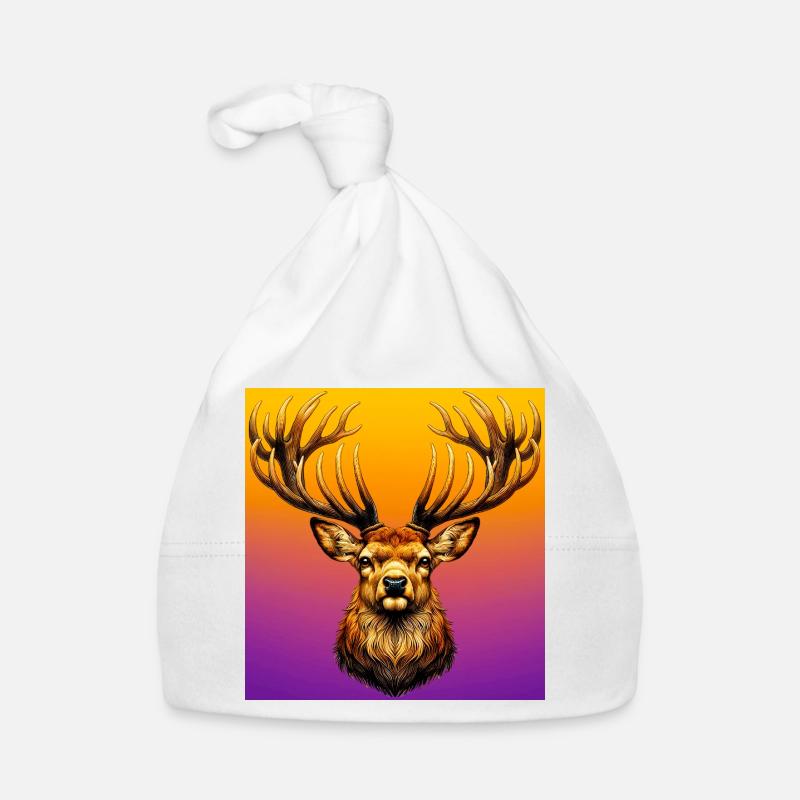 Hirsch Baby Bio-Mütze