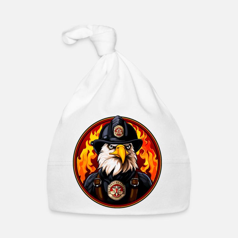 Firefighter Adler Organic Baby Cap