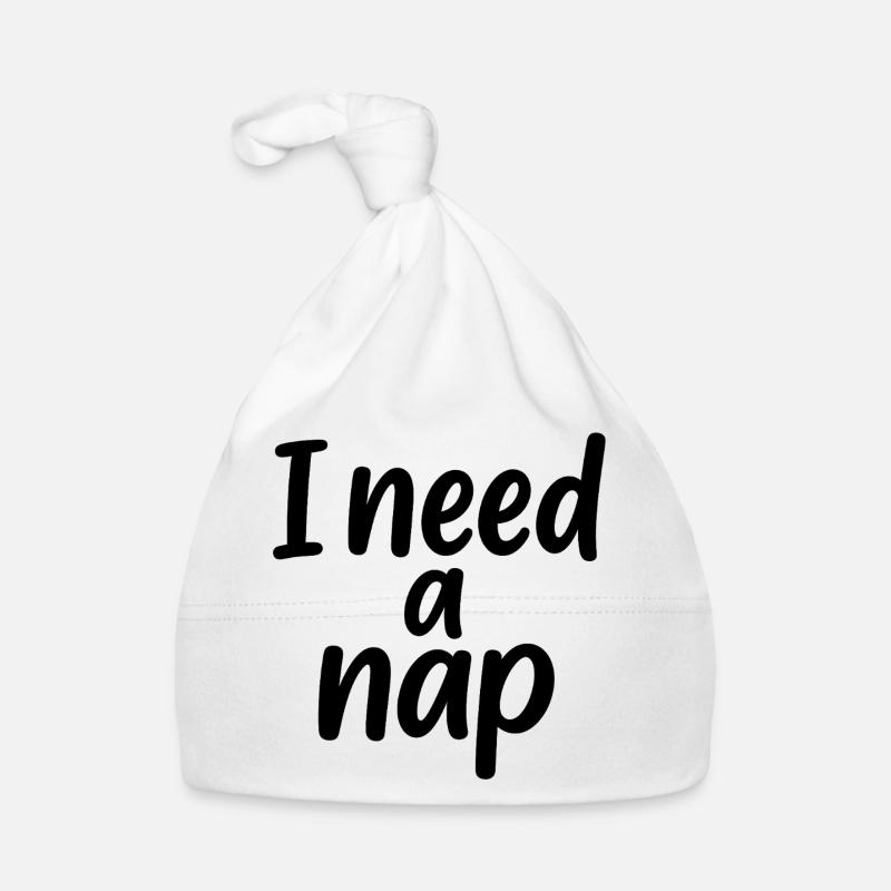 I need a nap Baby Bio-Mütze