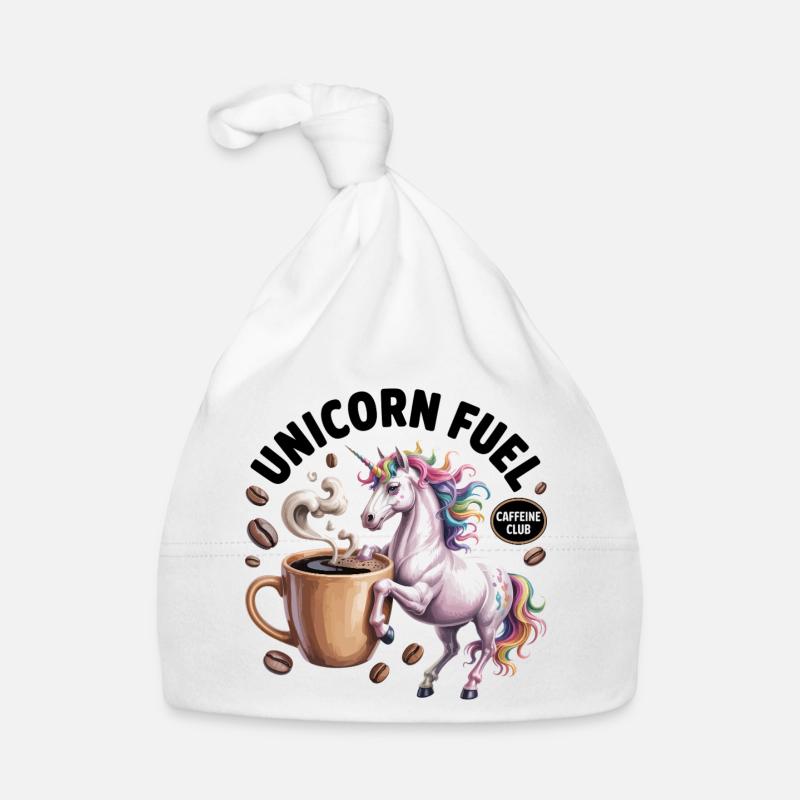 Unicorn Fuel Coffee Magic Organic Baby Cap