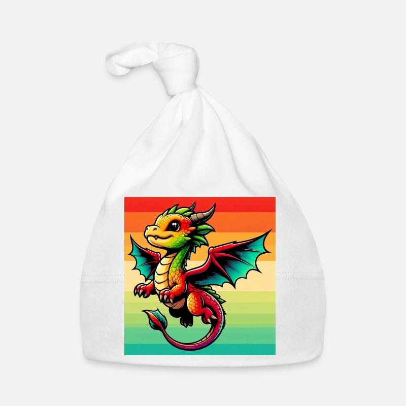 Drache Baby Bio-Mütze