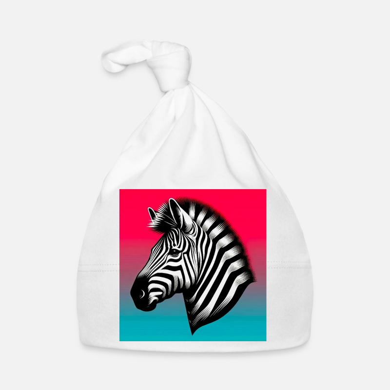zèbre Bonnet bio Bébé