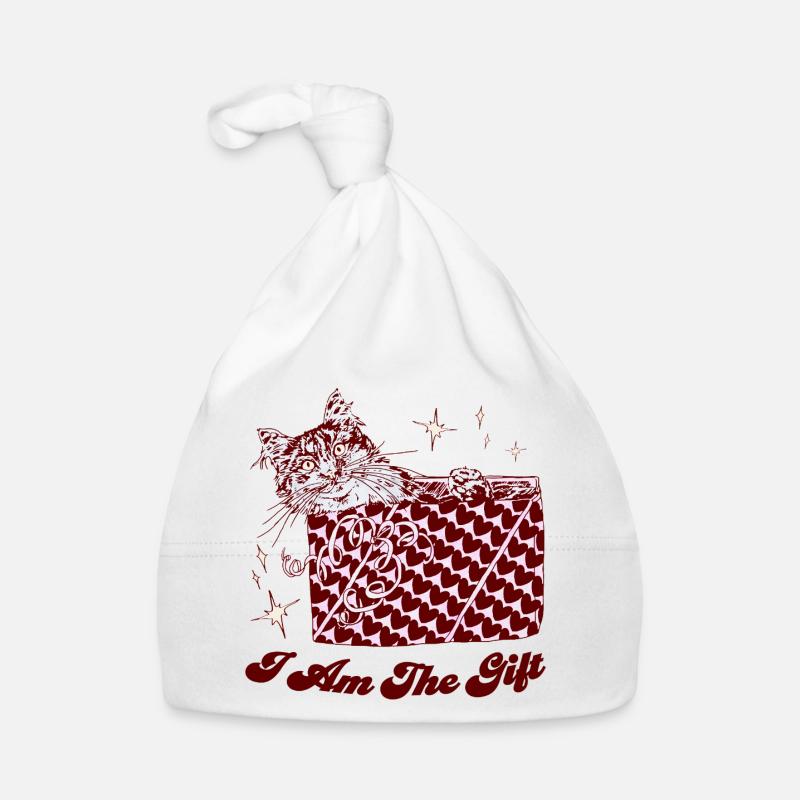 ICH BIN DAS GESCHENK Baby Bio-Mütze