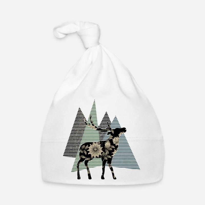 Deer Organic Baby Cap