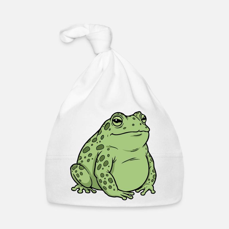 Crapaud gras Bonnet bio Bébé