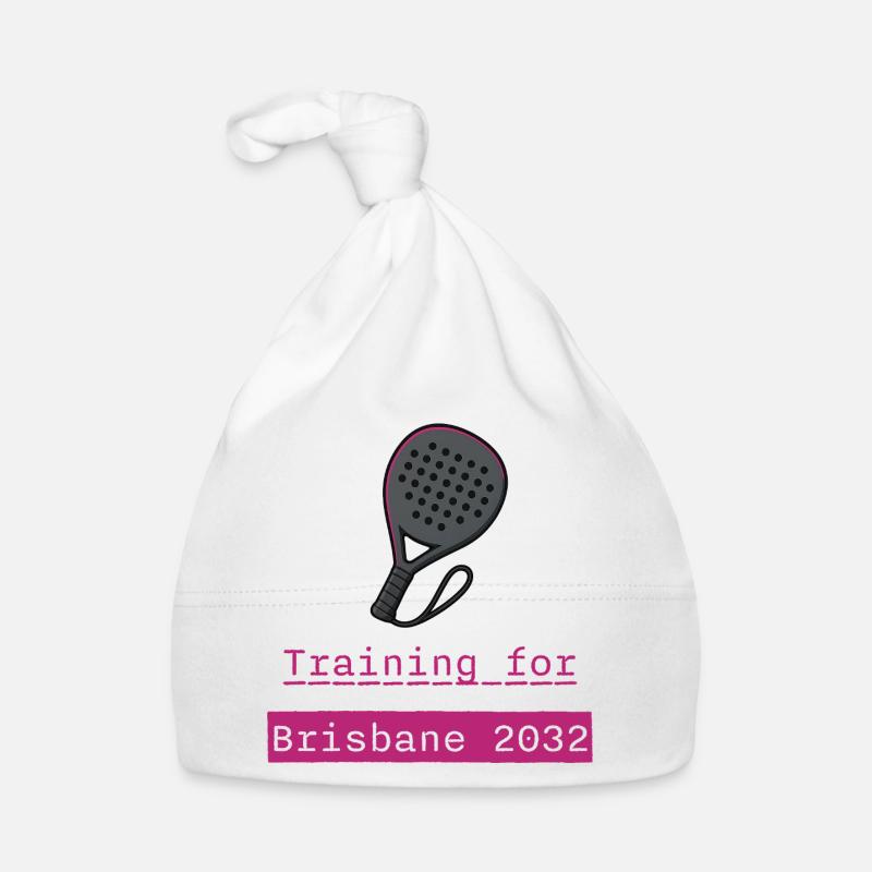 Padel Training Brisbane 2032 Organic Baby Cap