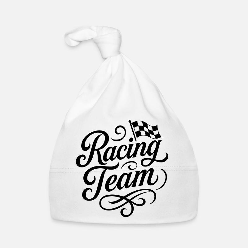 Drapeau de course de l’équipe de course Bonnet bio Bébé