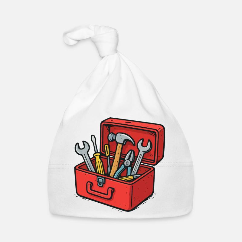 Toolbox Craftsman's Joy Organic Baby Cap