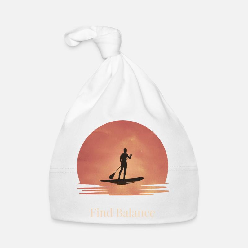Sunset SUP – Tranquillité sur l’eau Bonnet bio Bébé