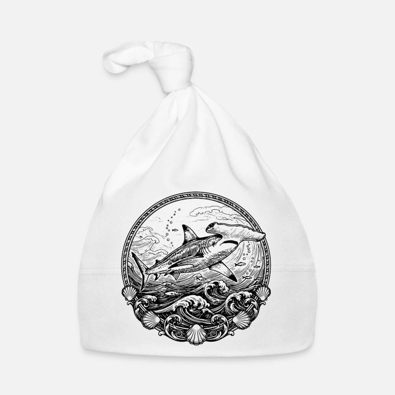 requin-marteau Bonnet bio Bébé