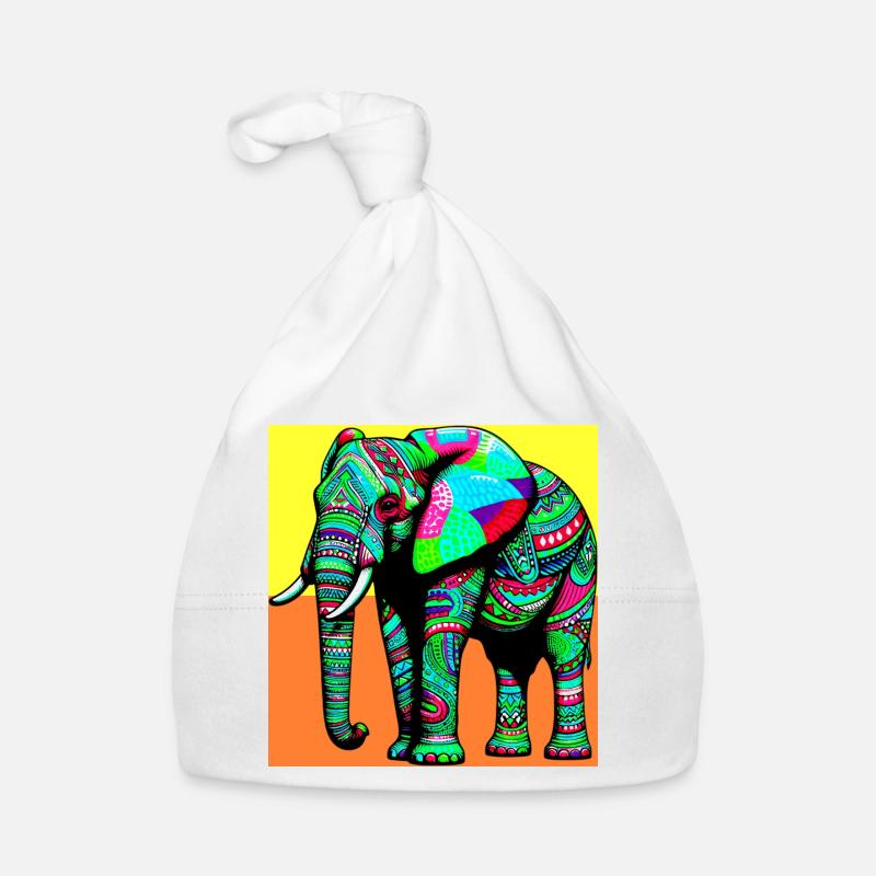 éléphant Bonnet bio Bébé
