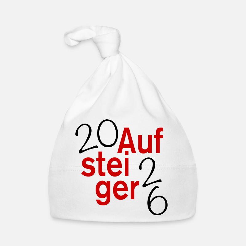 Aufsteiger 2026 Aufstieg Baby Bio-Mütze