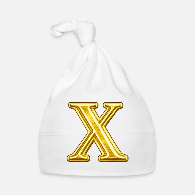 Emblème X Or Bonnet bio Bébé