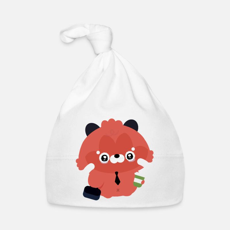Café du bureau de Panda Rouge de Kawaii Bonnet bio Bébé