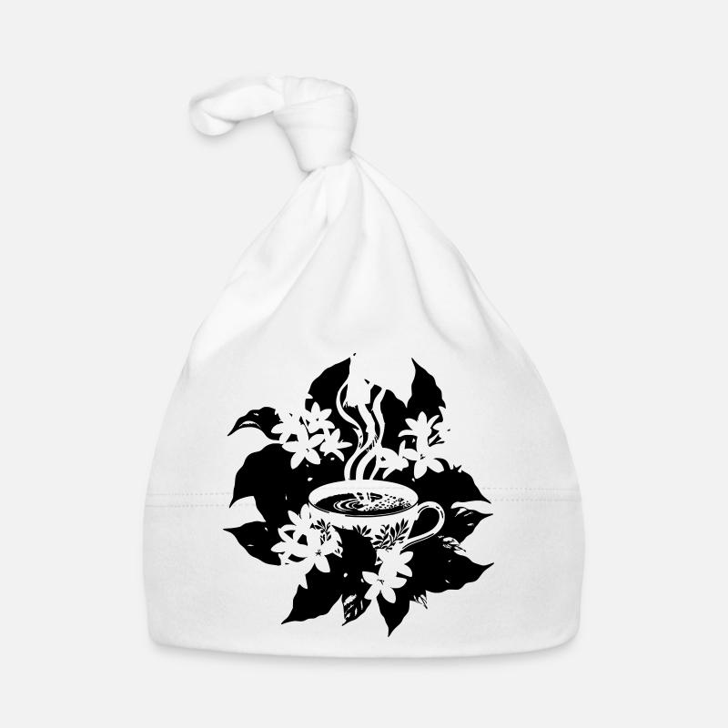 Élégante tasse de café Floral Botanical Bonnet bio Bébé