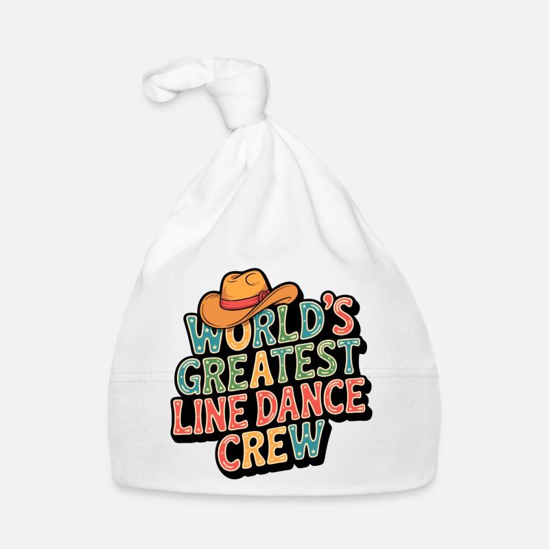 Weltbeste Line Dance Crew Baby Bio-Mütze